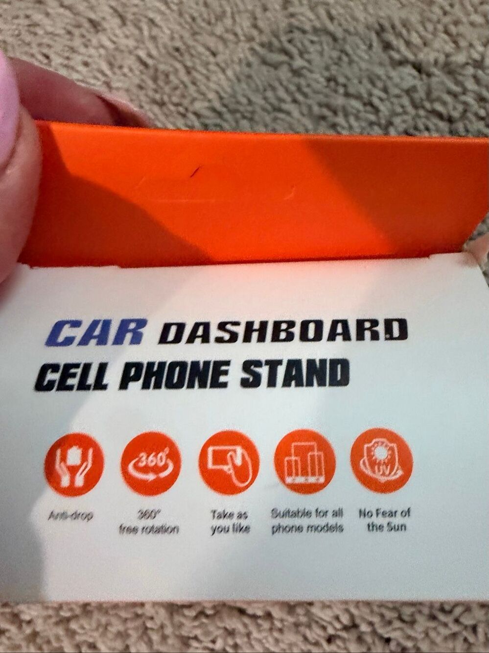 Universal Car Dashboard Cell Phone Stand Mount Holder Silicone Anti-Slip Pad New - Picture 5 of 8